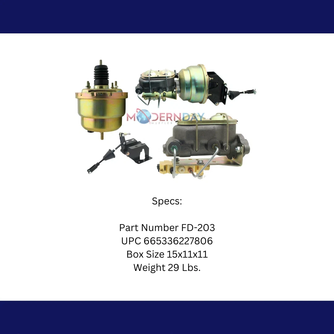 Fits 1957-1959 Ford Fairlane Booster Conversion Kit (Disc_Drum) FD-203
